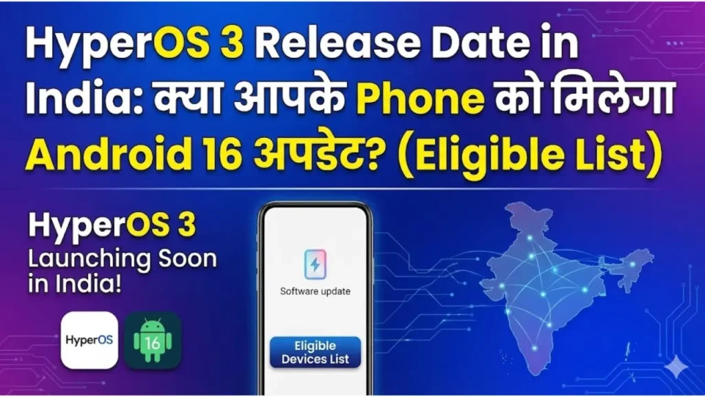 HyperOS 3 Release Date in India