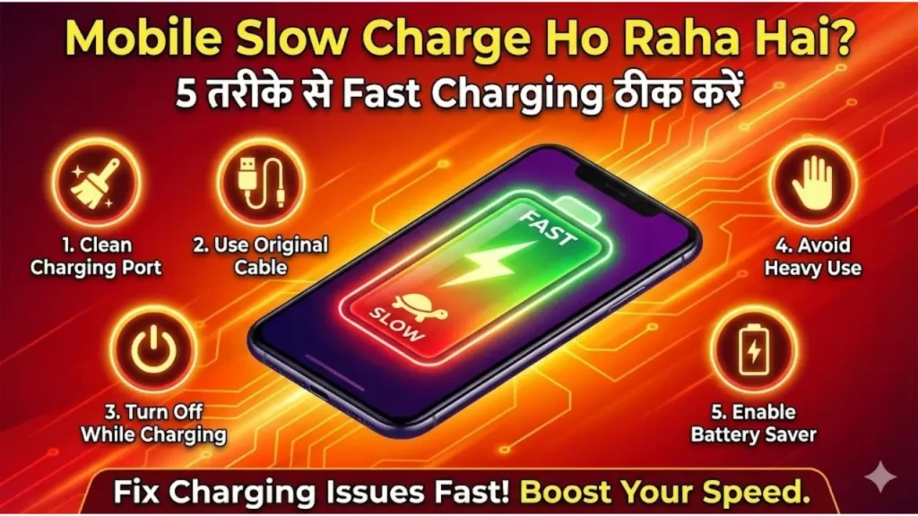 Mobile Slow Charge Ho Raha Hai